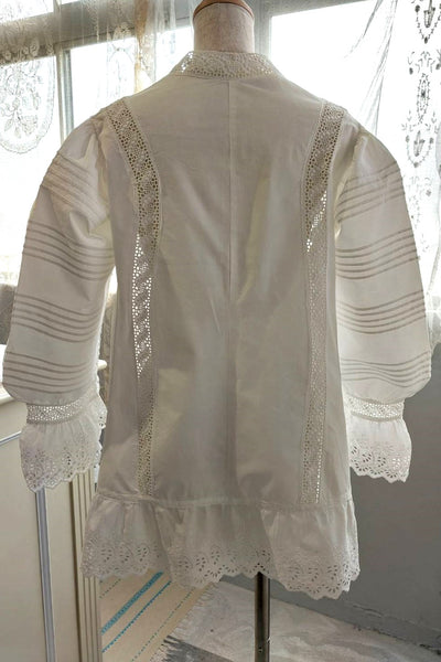 1920s~1930s White Cotton Jacket