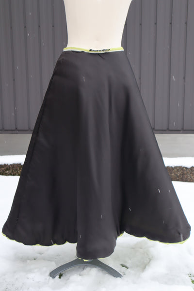 80s Warm Padded Skirt