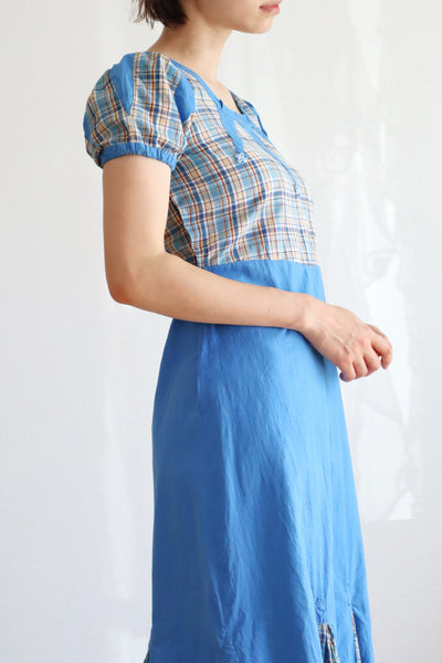 1930s Home made Cotton Dress Size S