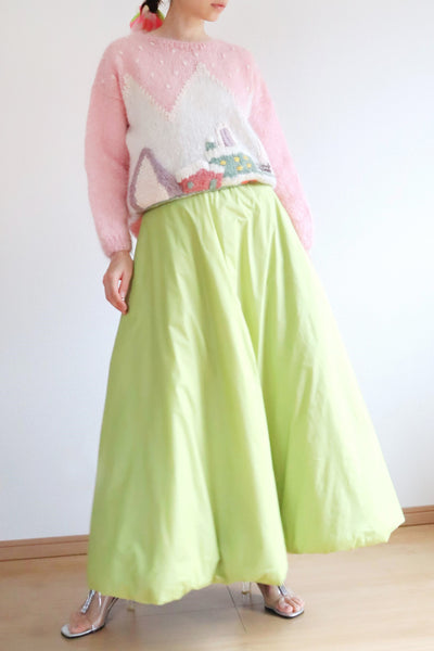 80s Warm Padded Skirt