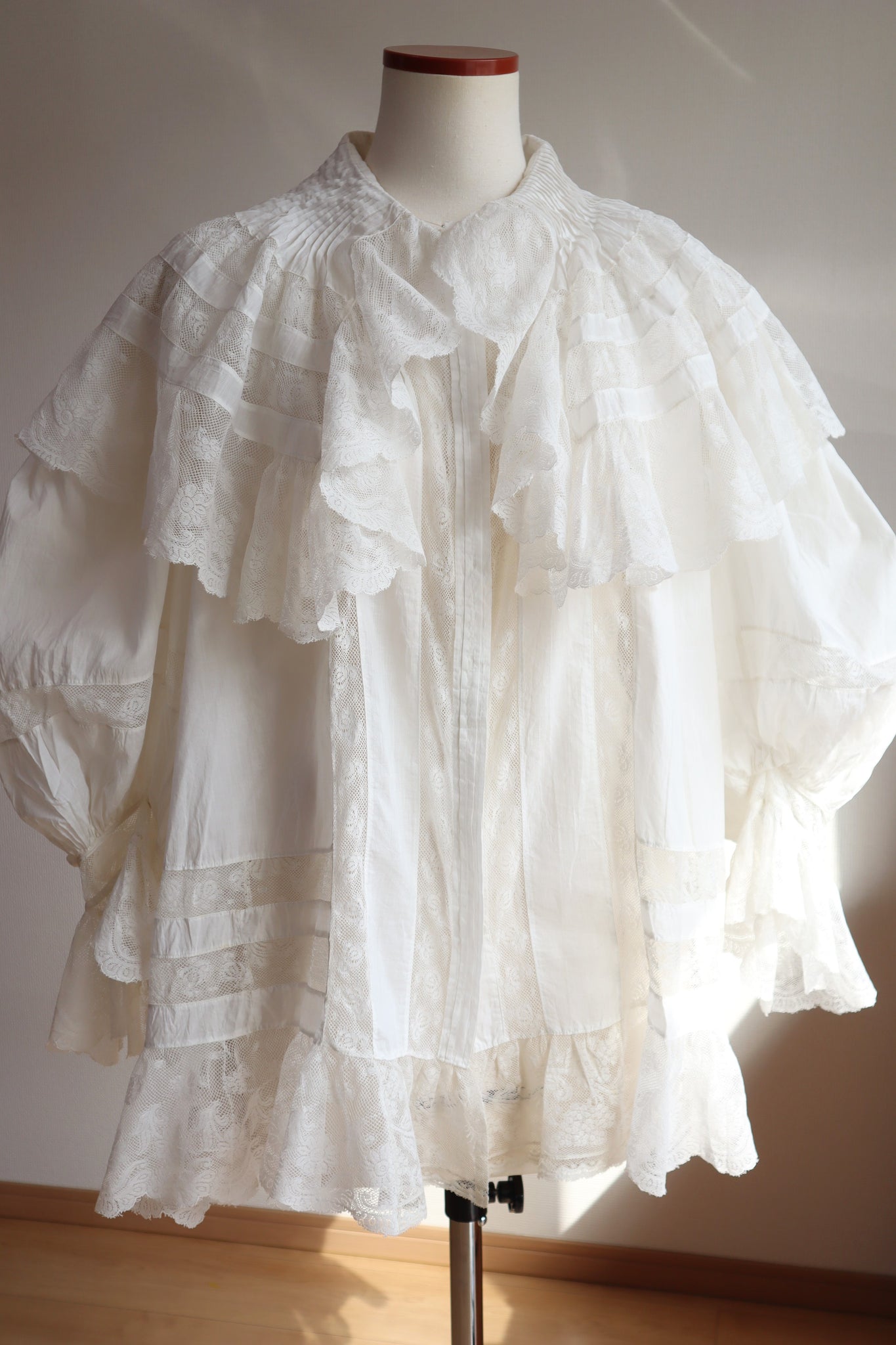 1900s Boudoir Cotton Bed Jacket