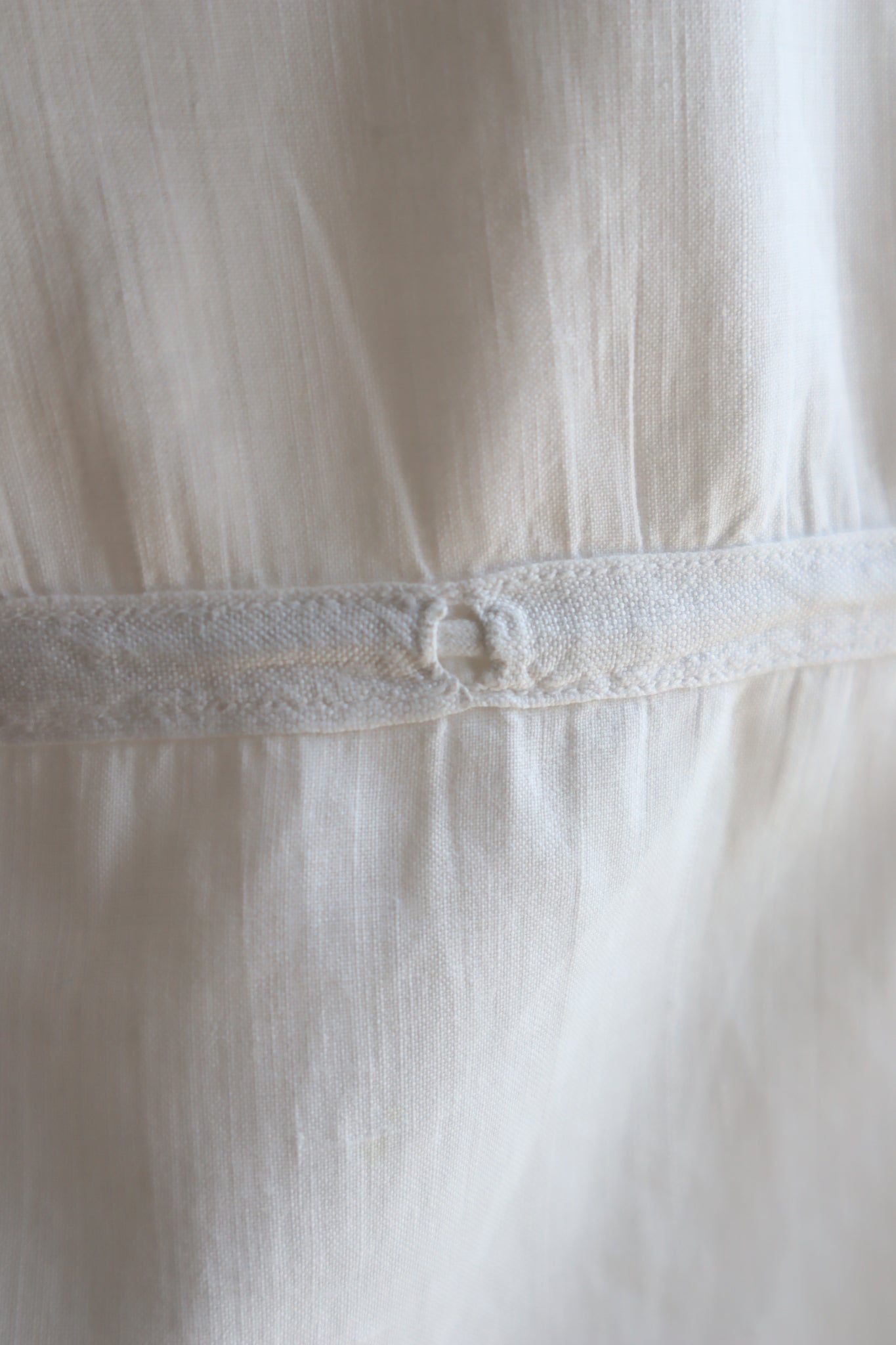 1920s White Cotton Corset Cover