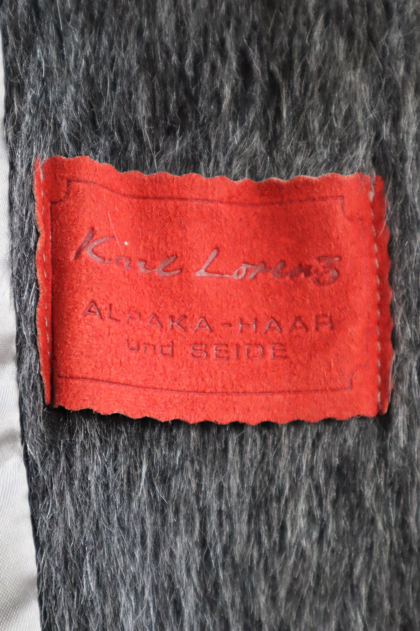 80s German Alpaca Coat