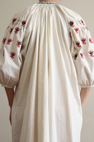 1930s Traditional Embroidered Ukraine Dress