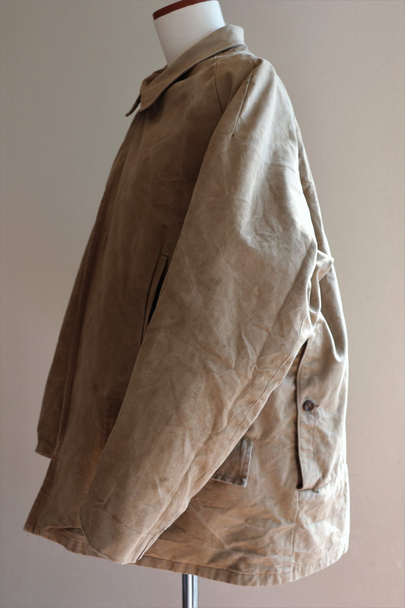 1950s French Cotton Hunting Jacket
