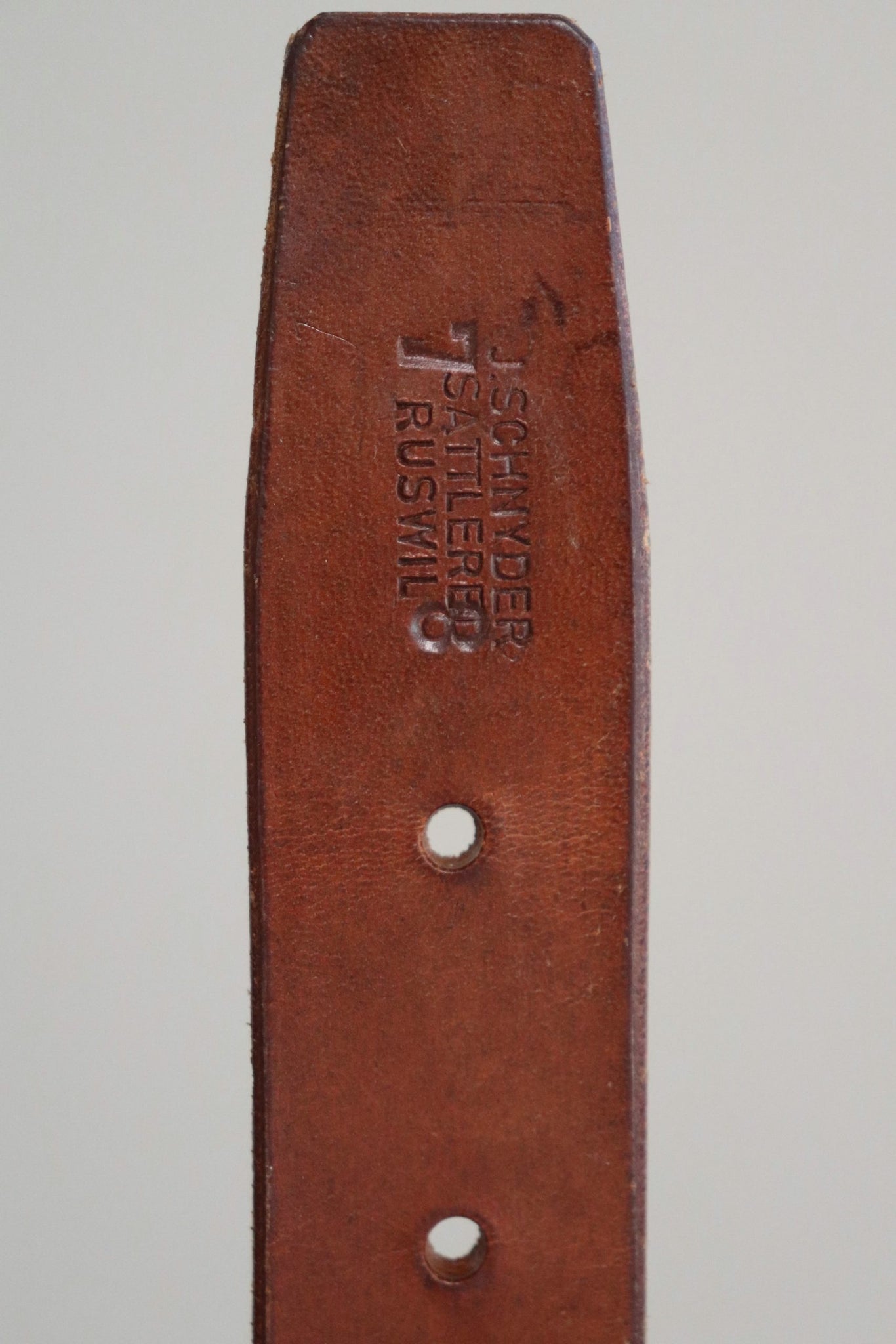 1978's Swiss Army Leather Soldier Belt