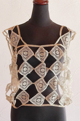 Handmade Antique Lace Cami