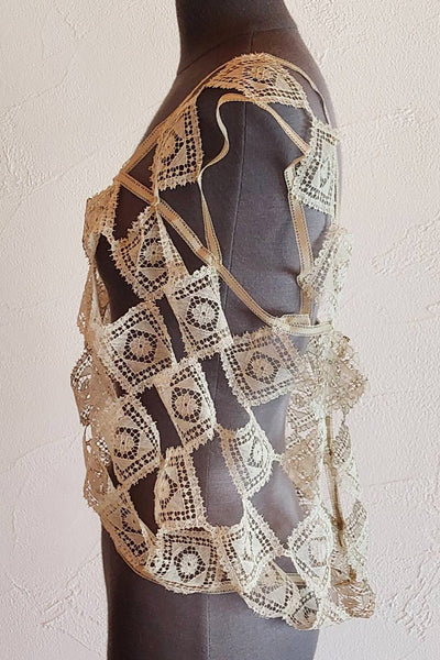 Handmade Antique Lace Cami