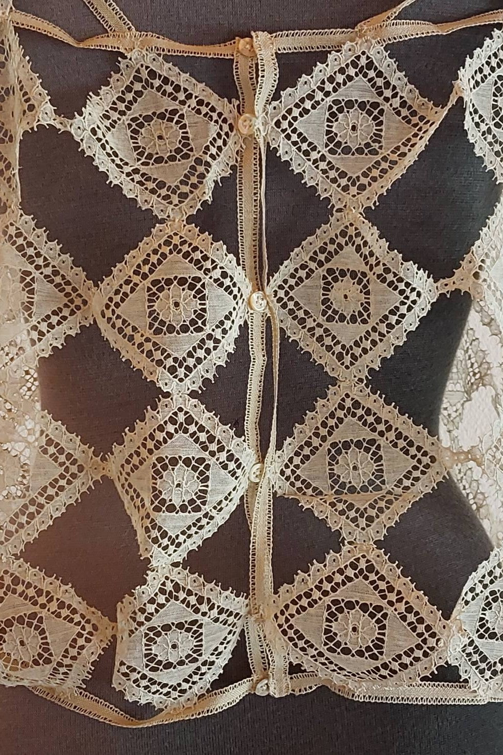 Handmade Antique Lace Cami