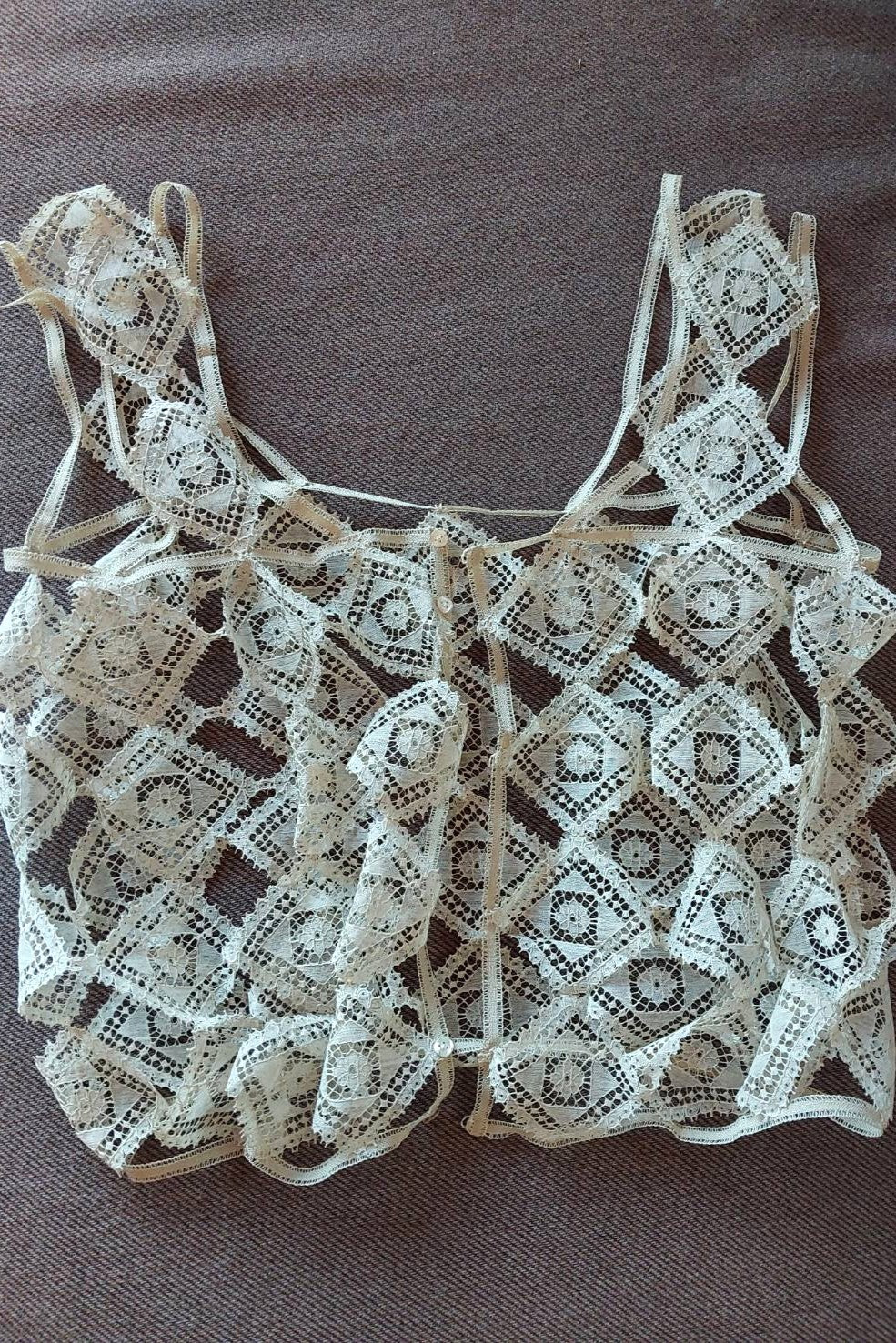 Handmade Antique Lace Cami