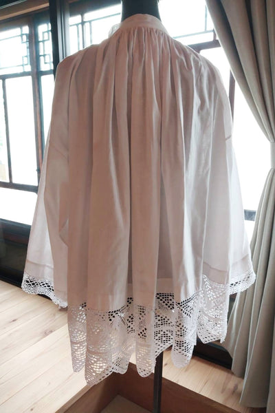 1900s Cotton Church Smock