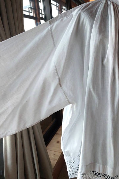 1900s Cotton Church Smock