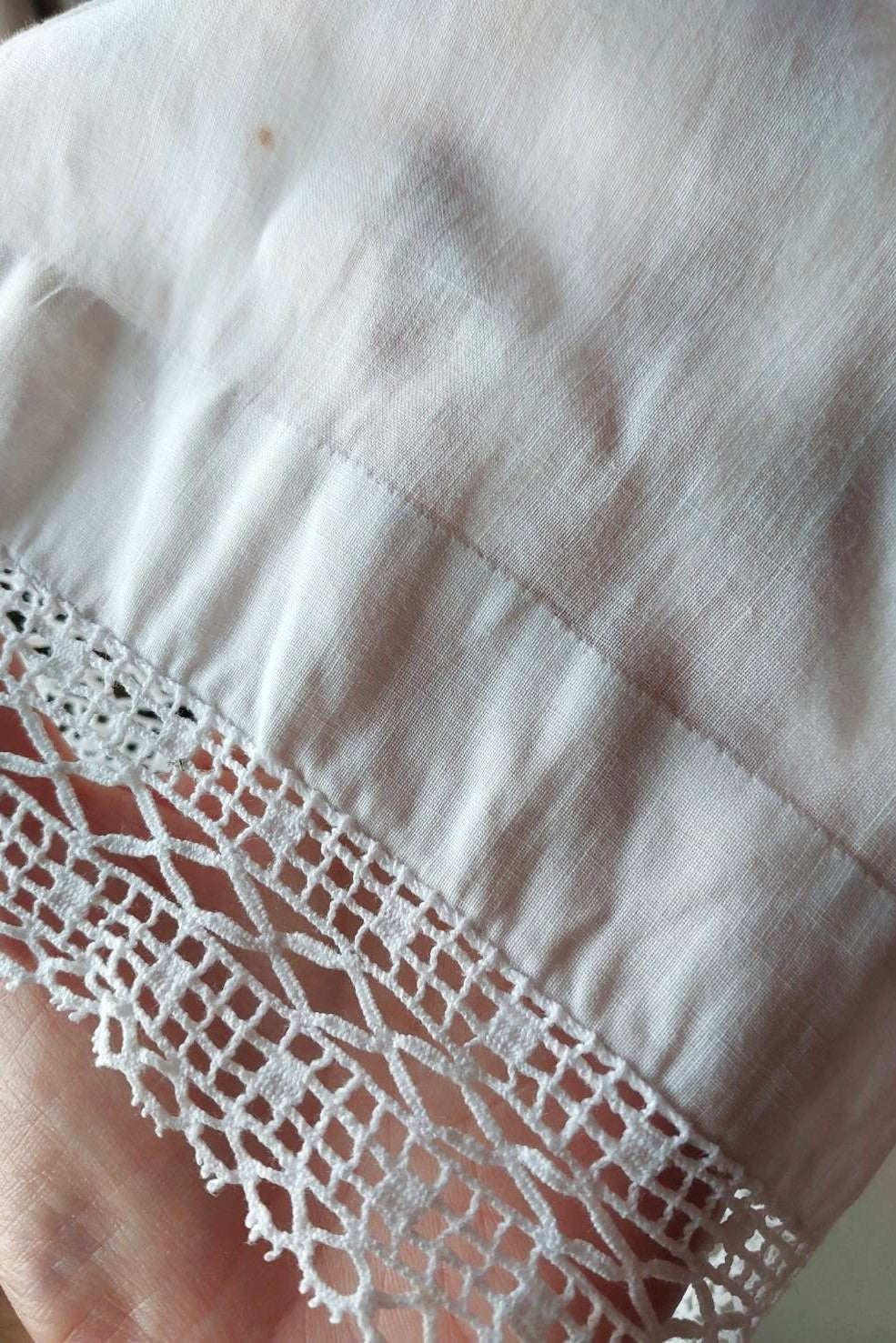 1900s Cotton Church Smock