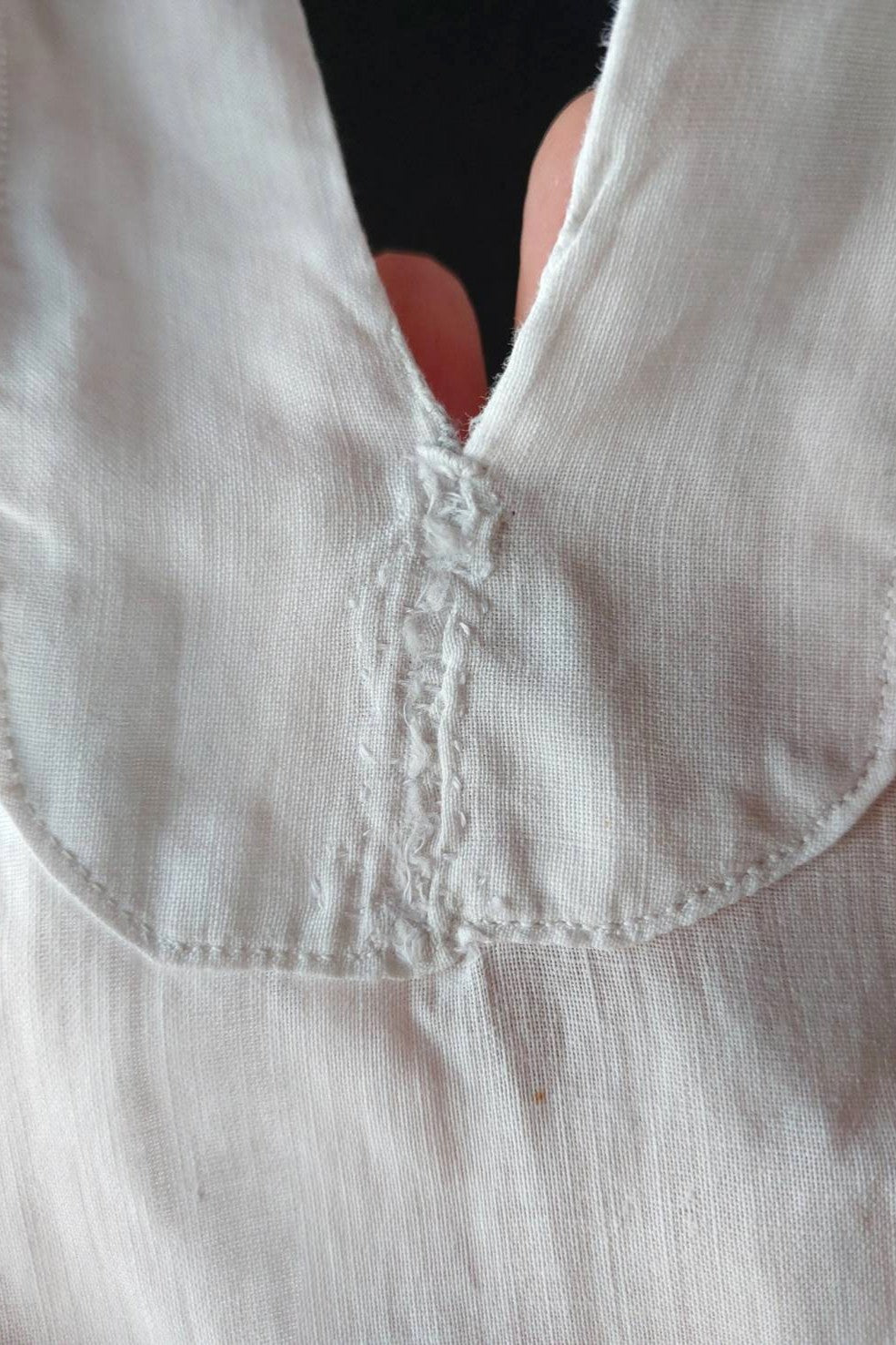 1900s Cotton Church Smock