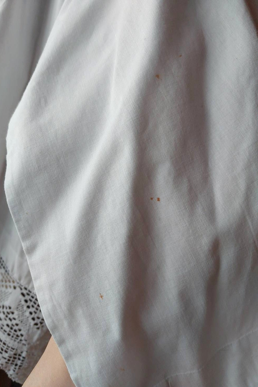 1900s Cotton Church Smock