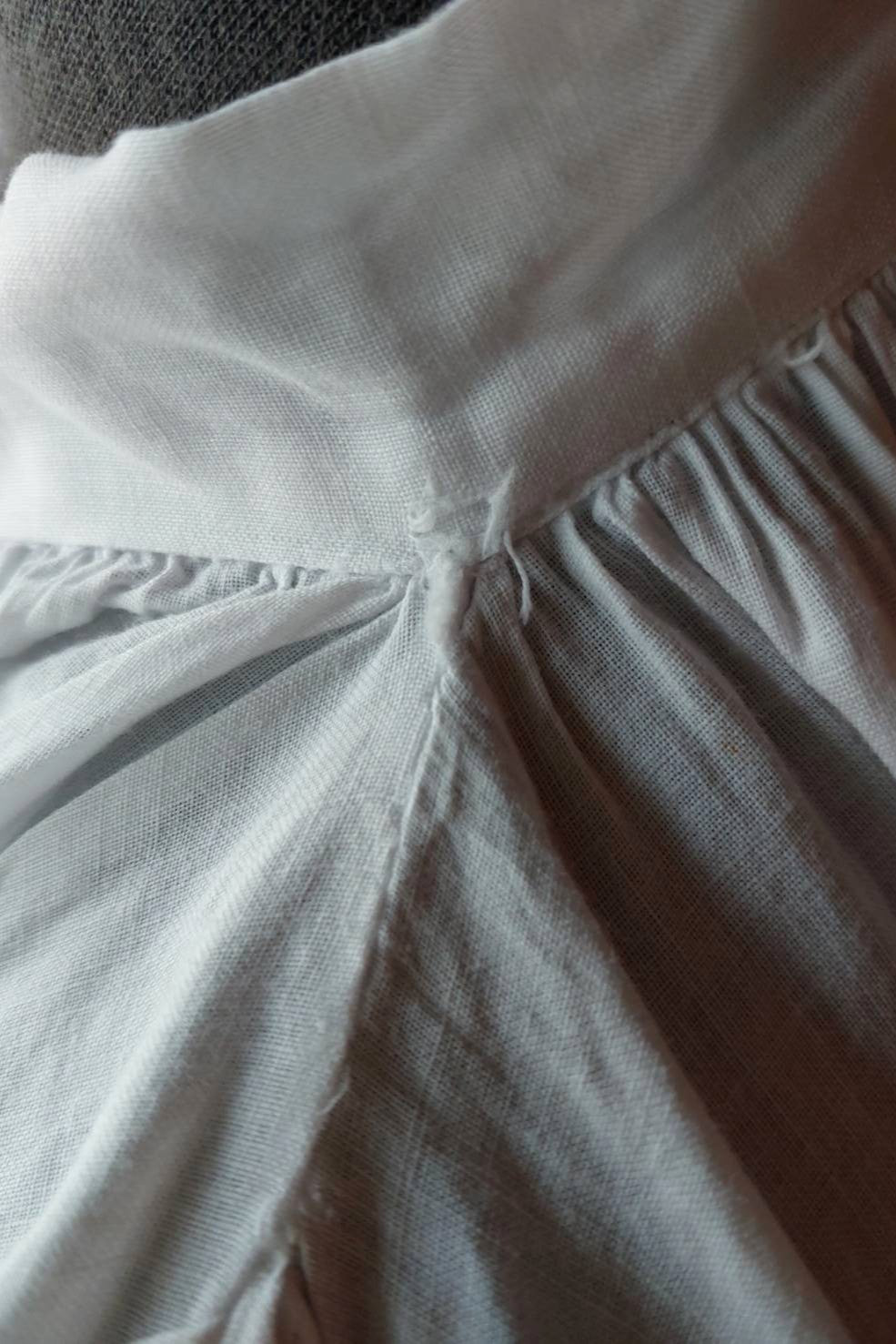 1900s Cotton Church Smock