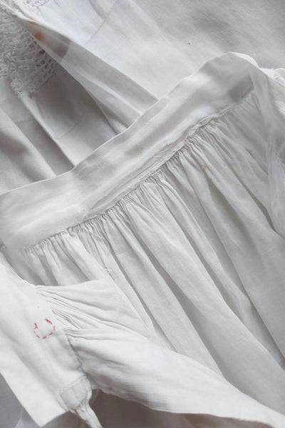 1900s Cotton Church Smock