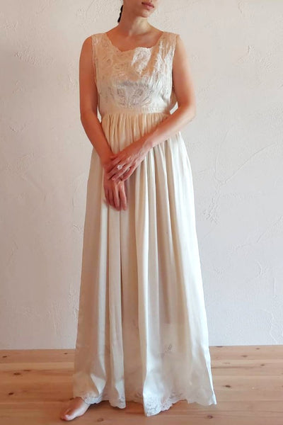 1930s Silk Lingerie Dress