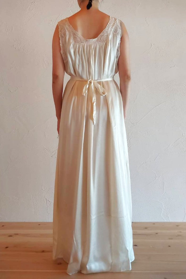 1930s Silk Lingerie Dress