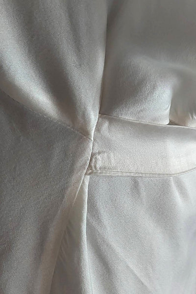 1940s Chinese Silk Lingerie Dress