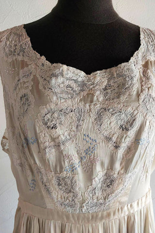 1930s Silk Lingerie Dress