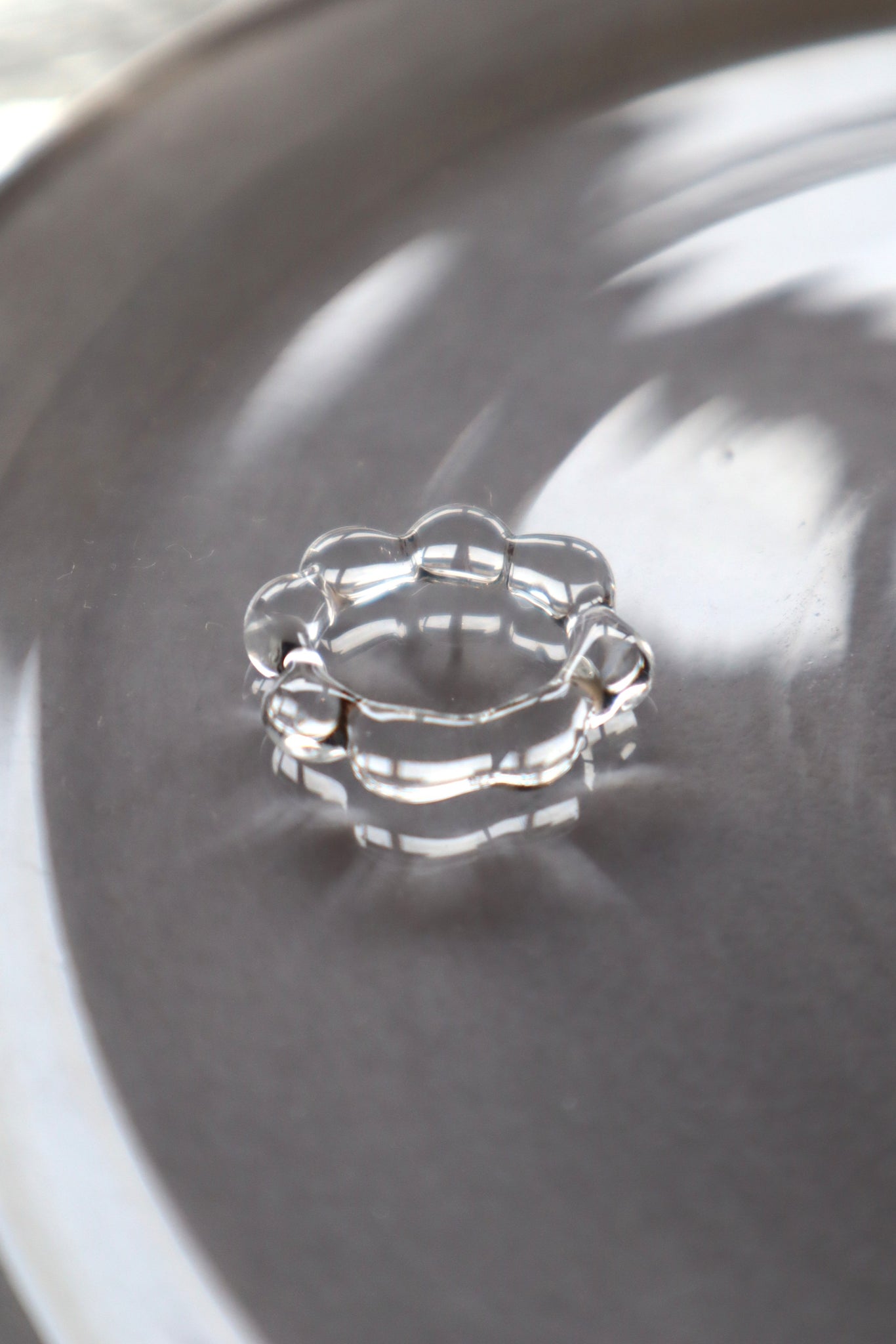 Fleur – glass ring