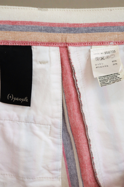 Vintage Stripe Cotton Pants