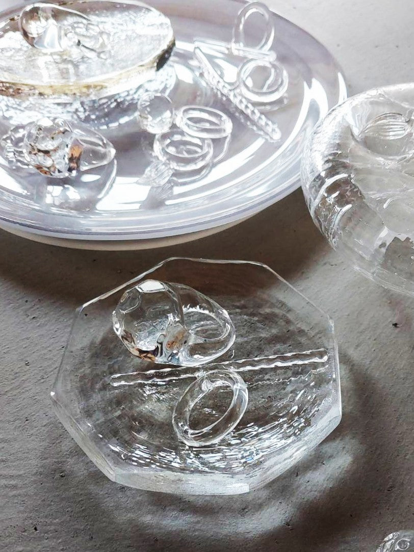 Stalactite – glass ring