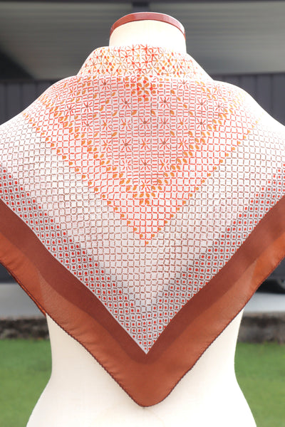 80s Vintage Scarf