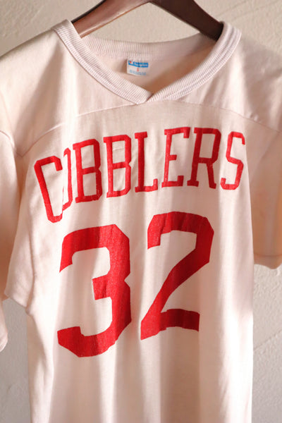 1970s Champion “COBBLERS 32” American Football Jersey Tee – makky