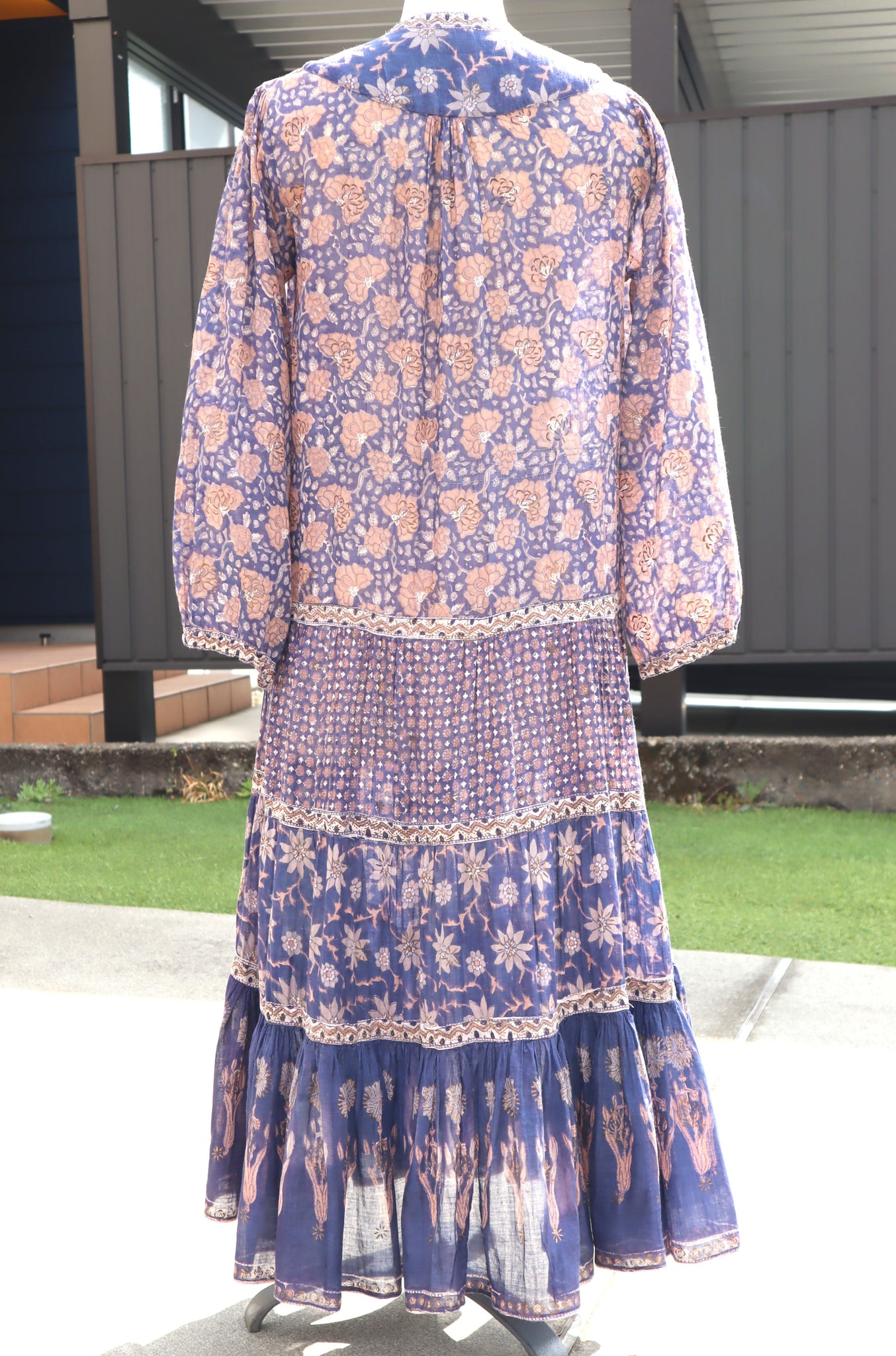 70s PHOOL Indian Cotton Dress