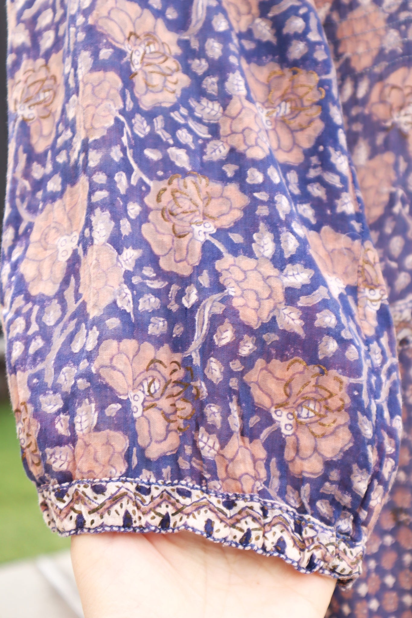 70s PHOOL Indian Cotton Dress