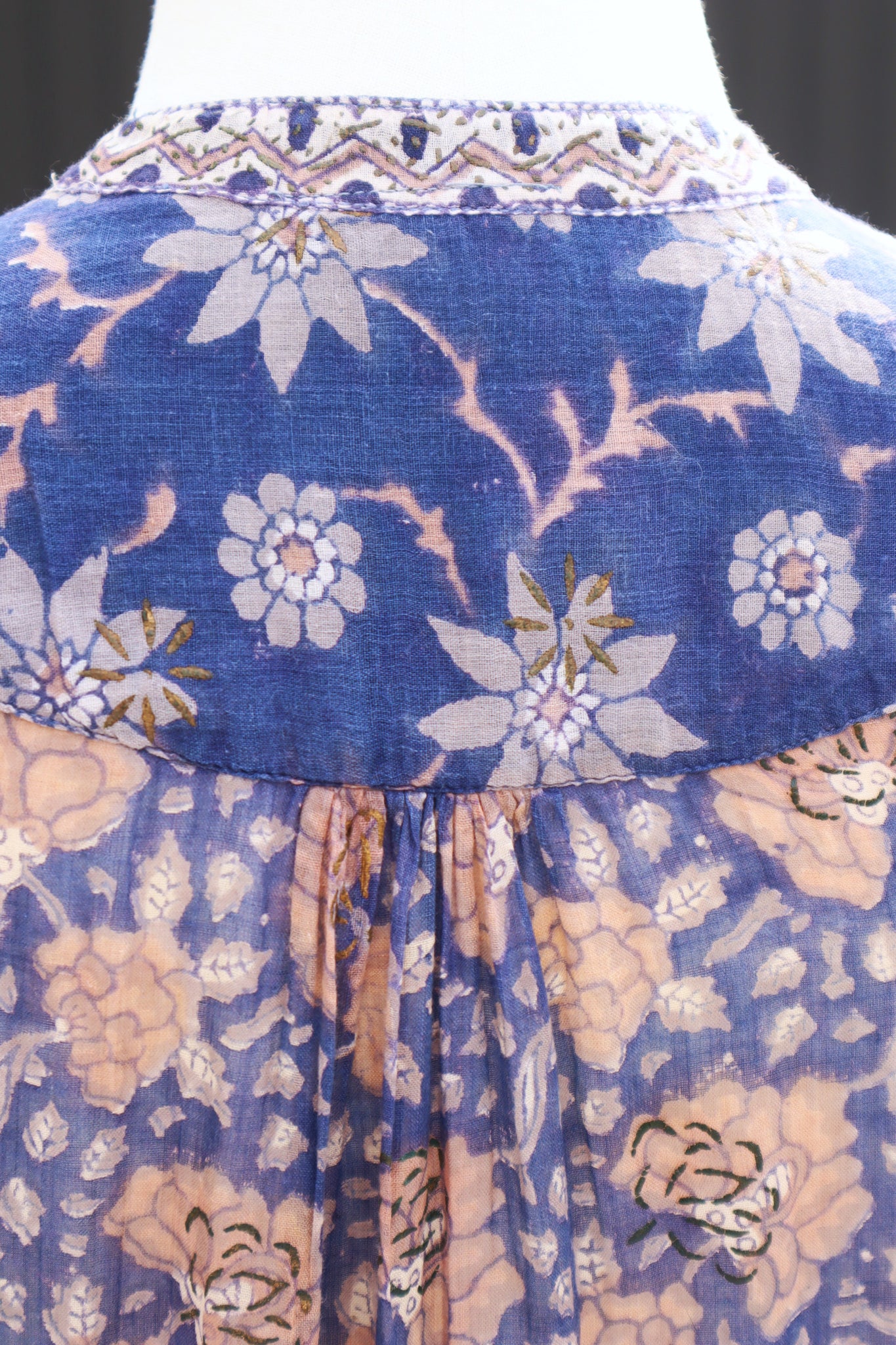 70s PHOOL Indian Cotton Dress