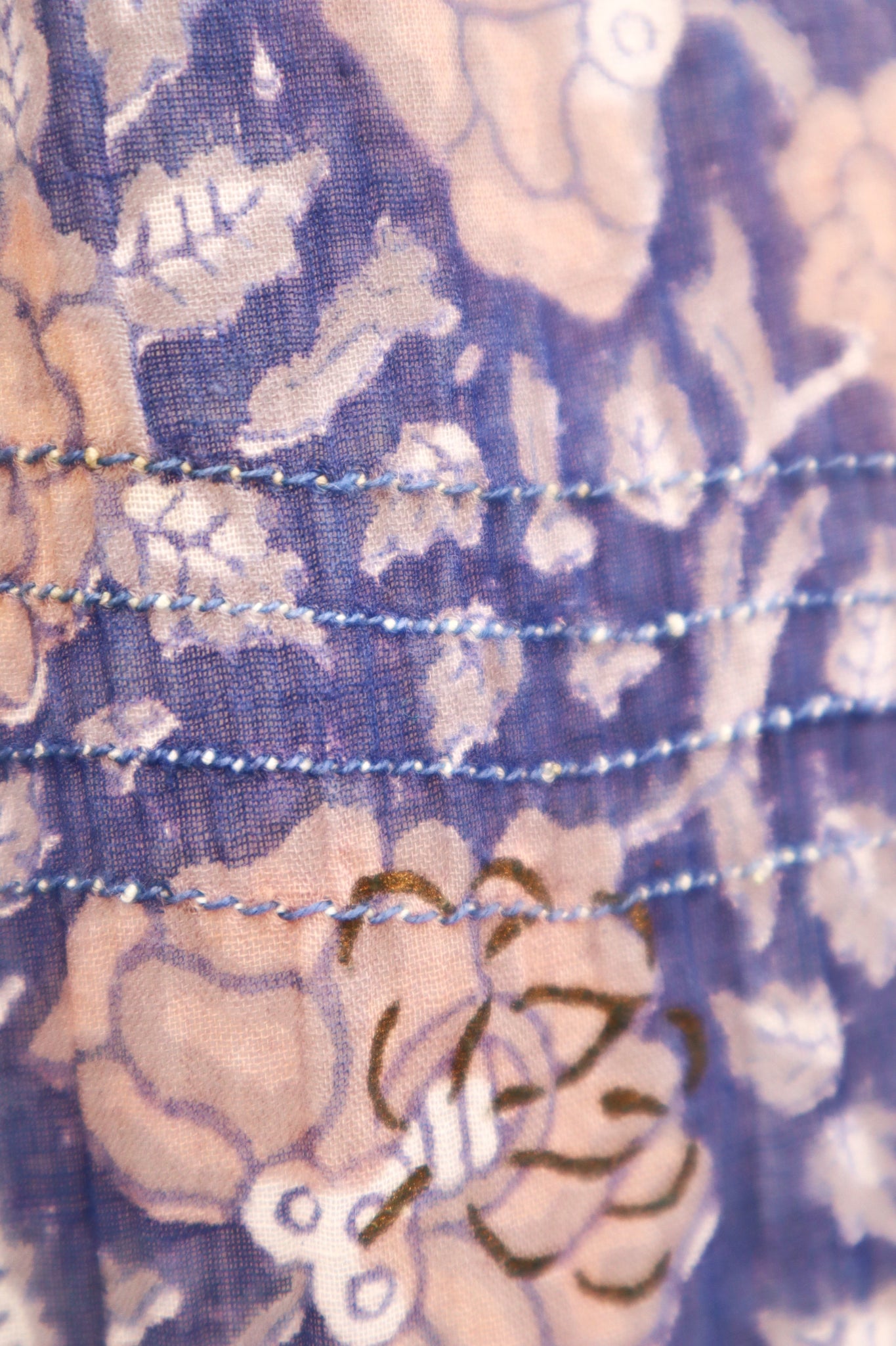 70s PHOOL Indian Cotton Dress