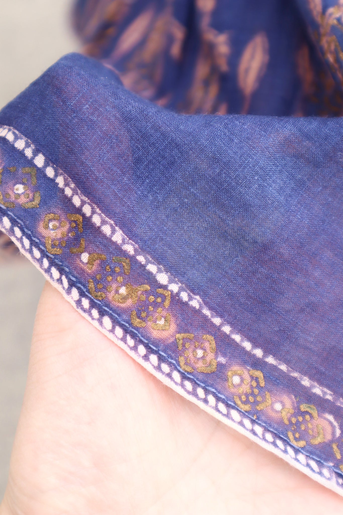 70s PHOOL Indian Cotton Dress