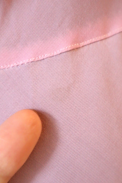 1940s Lavender Pink Lingerie Dress Size S