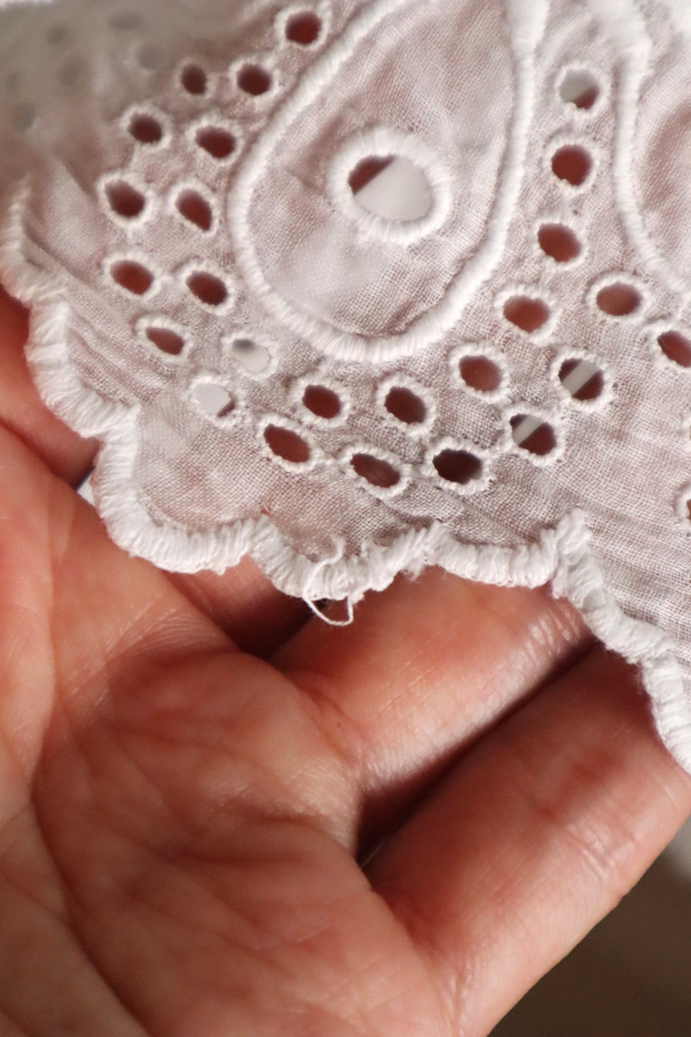 1900s–1910s French Whitework Cotton Blouse