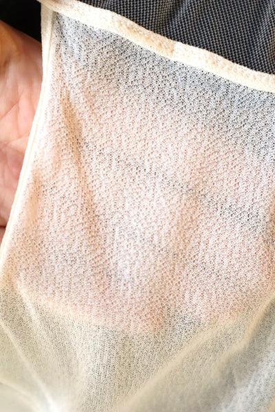 1950s Deadstock Tulle Lingerie Dress Size S~M