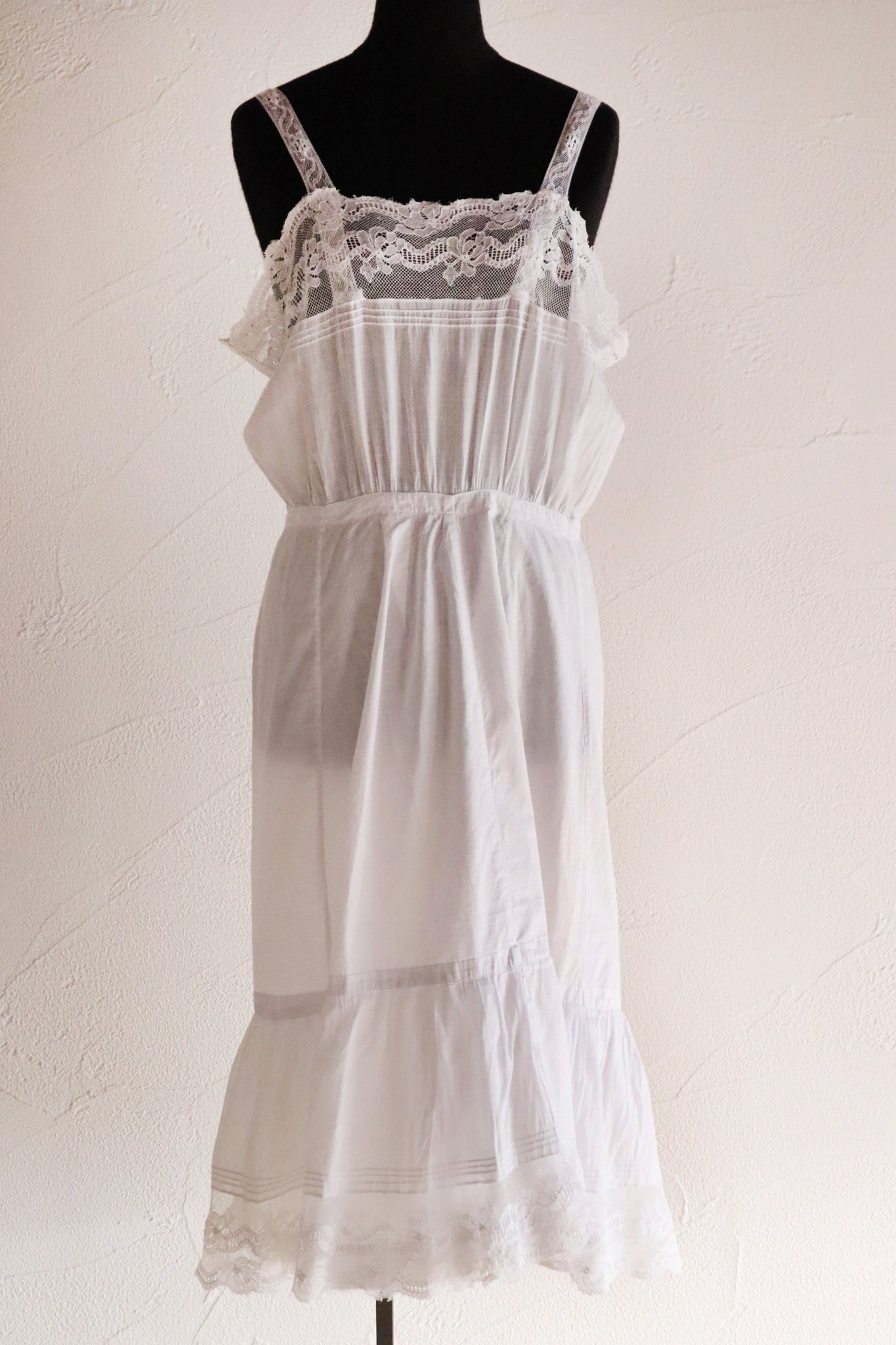 1930s French Cotton Slip