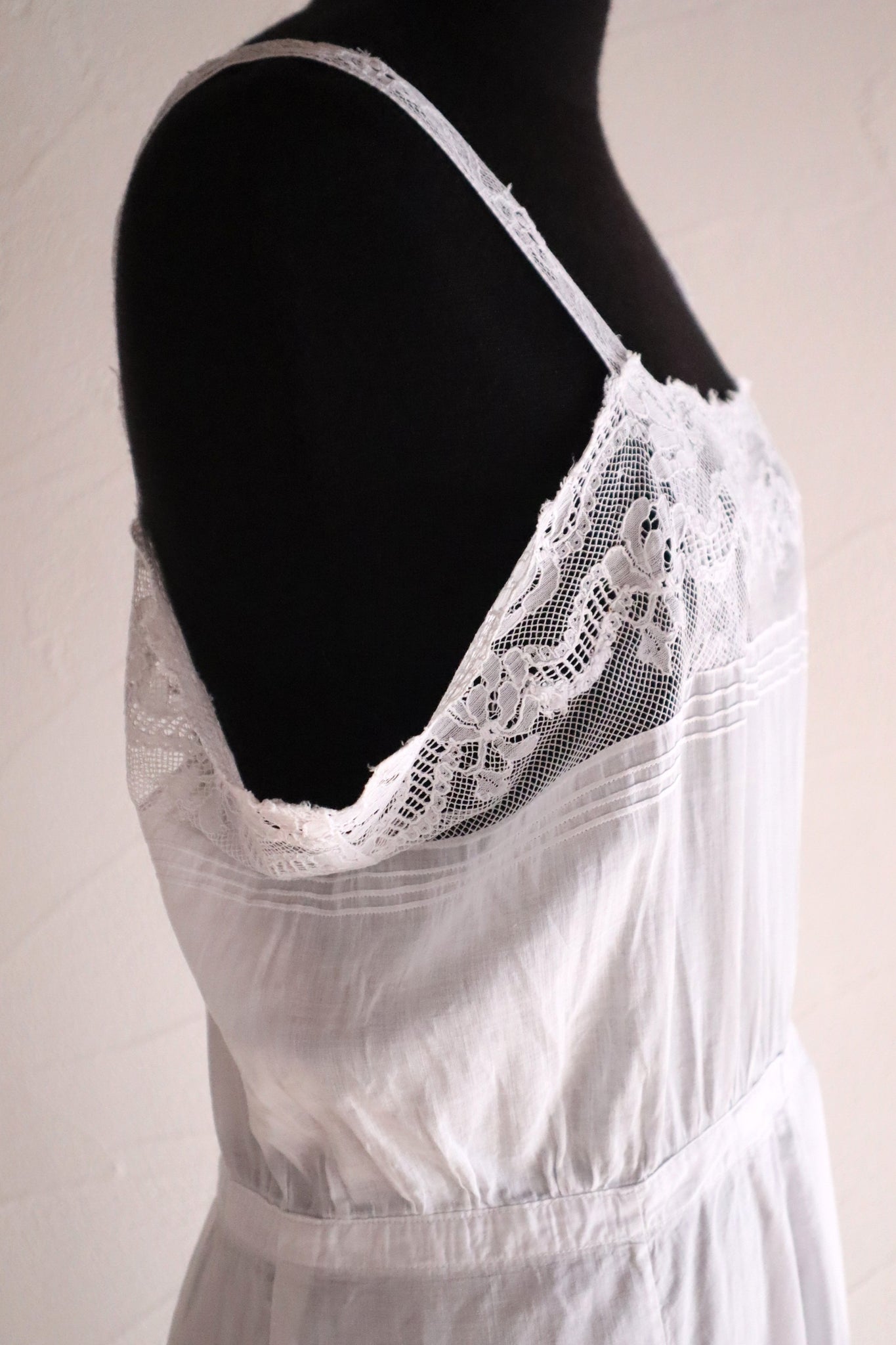 1930s French Cotton Slip