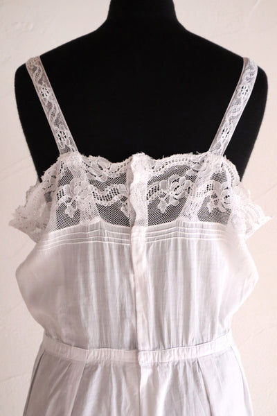 1930s French Cotton Slip
