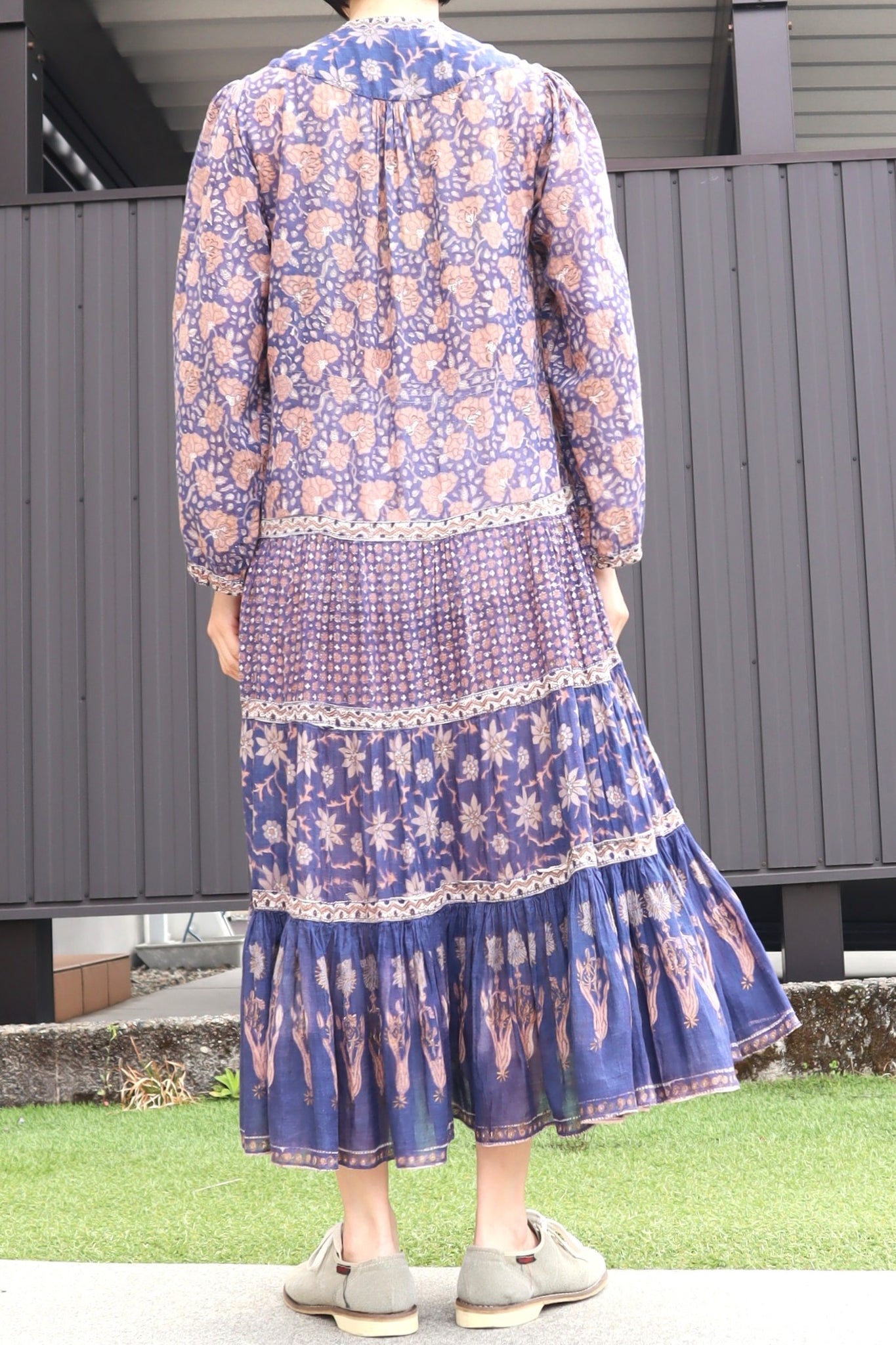 70s PHOOL Indian Cotton Dress