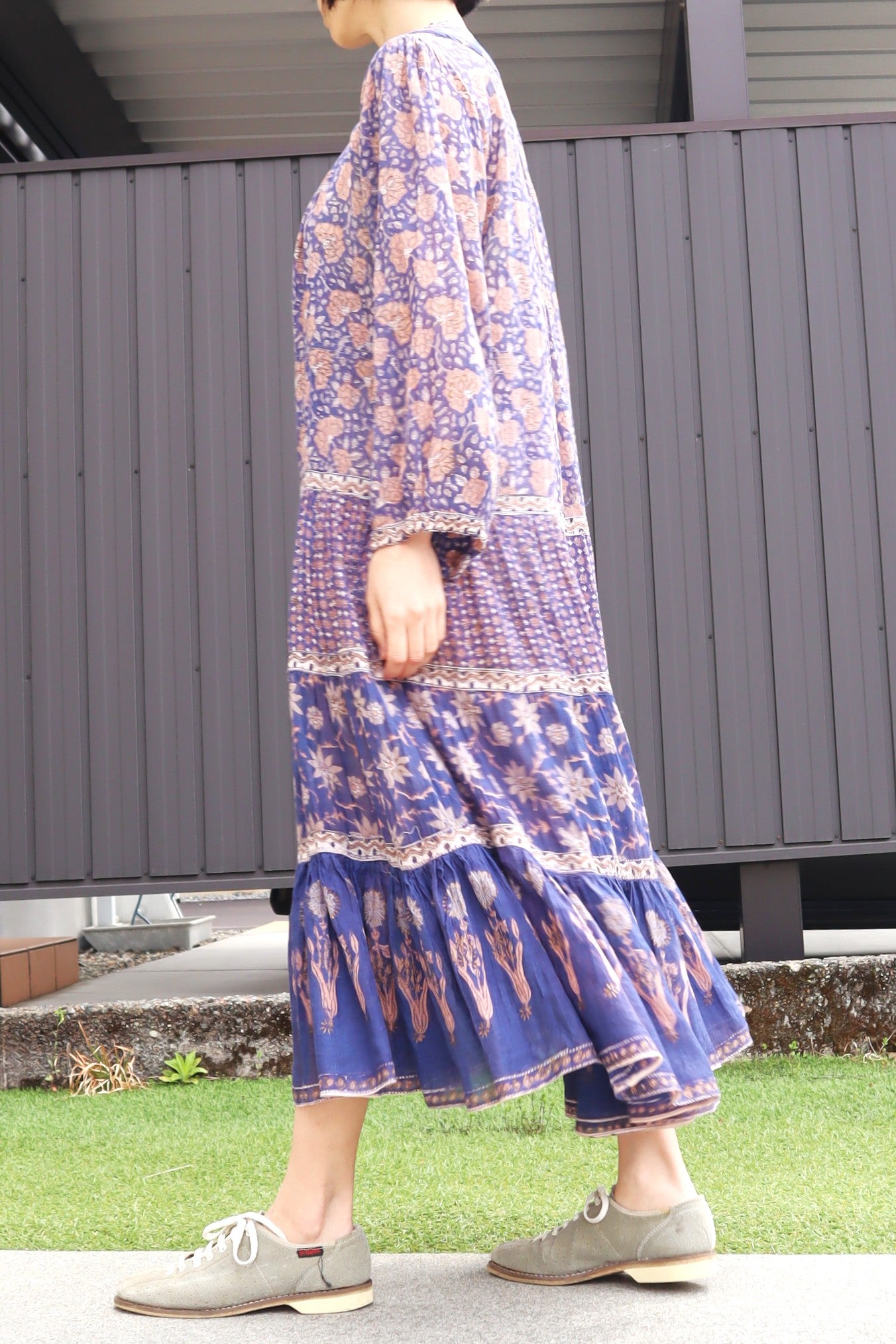 70s PHOOL Indian Cotton Dress