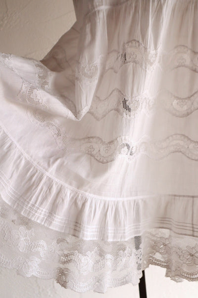 1910s French Cotton Slip