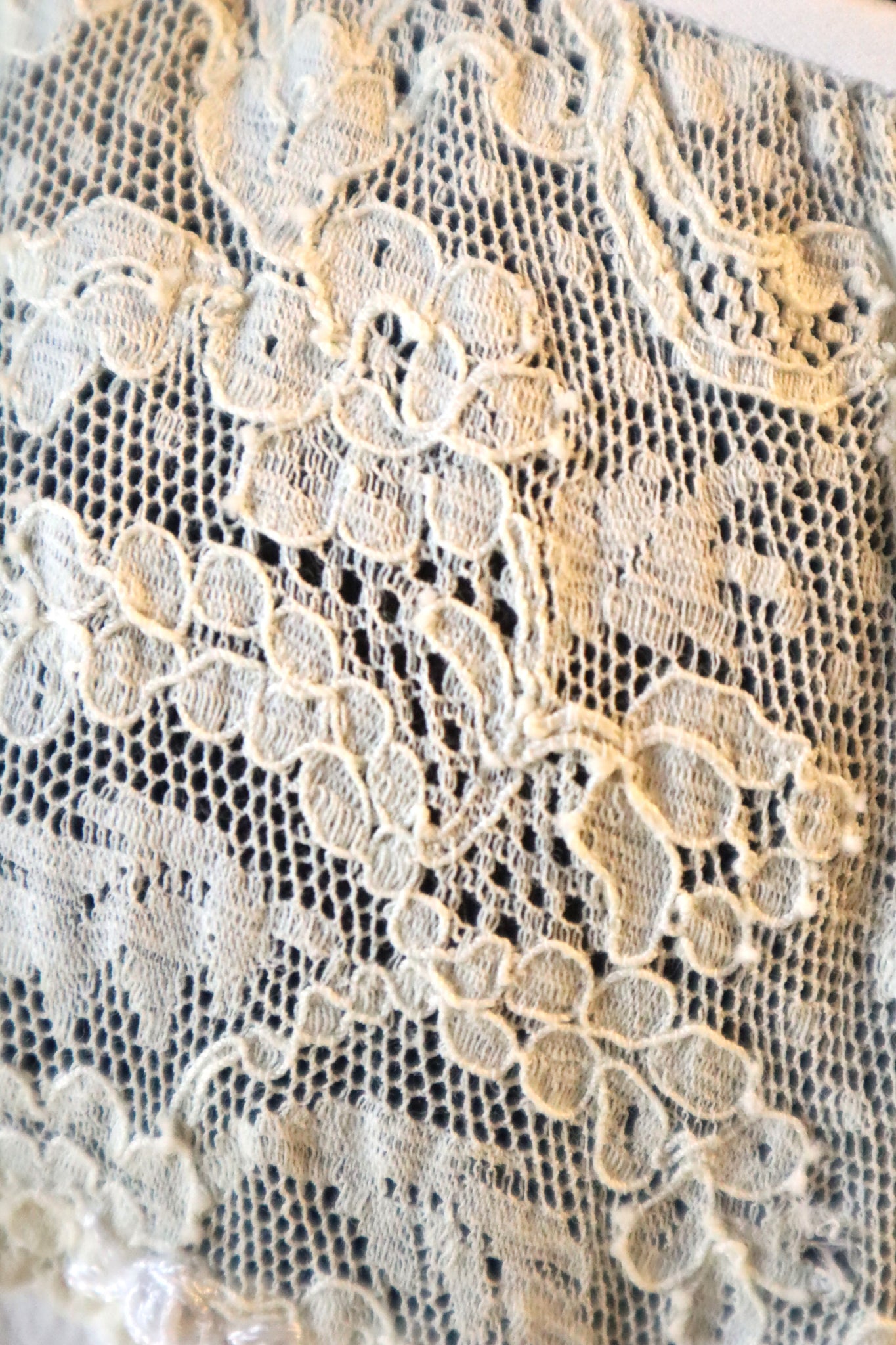 1930s Silk Crepe Lingerie Dress Size M~L