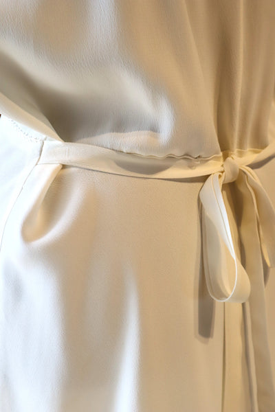 1930s Silk Crepe Lingerie Dress Size M~L