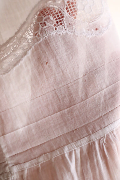 1910s French Cotton Slip