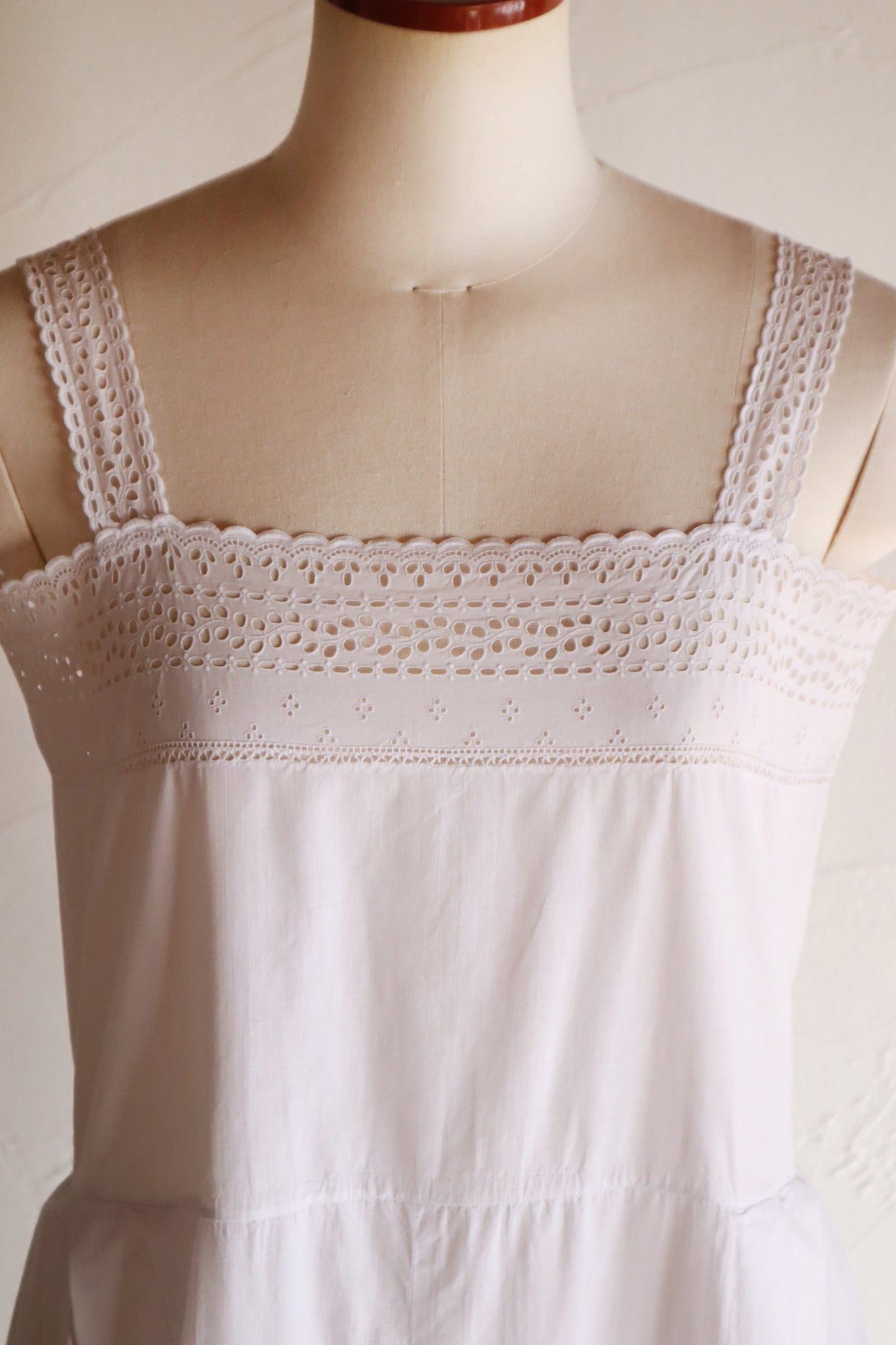 1920s French Cotton Slip