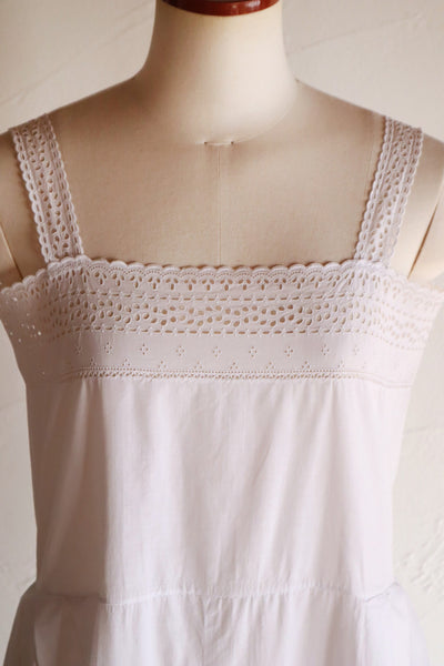 1920s French Cotton Slip