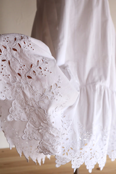 1920s French Cotton Slip